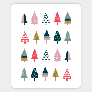 Christmas Trees (Arctic) Sticker